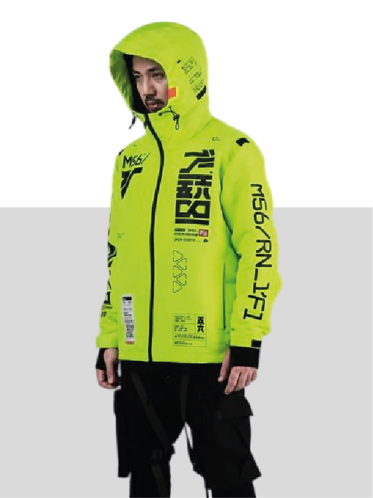HOODIE BLANCO CYBER